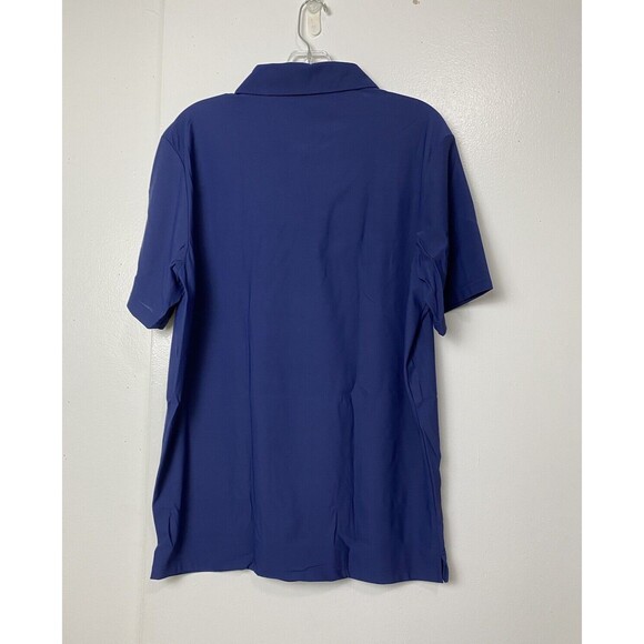 Haimont Polo Shirts Men Size L Blue Dry Fit Short Sleeve Collared Golf T-Shirts - Picture 9 of 14